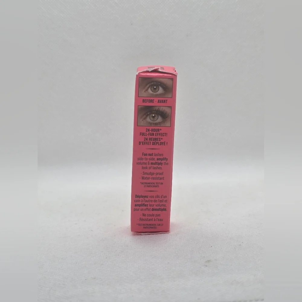 Benefit Cosmetics Fan Fest Mascara Fanning & Volumizing 0.1 Oz Mini Hyper‎ Black
